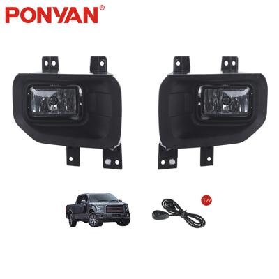 China PONYAN Metal Fog Driving Lights High Quality Waterproof Led Fog Lights For Ford 150 2015-2016 Car for sale