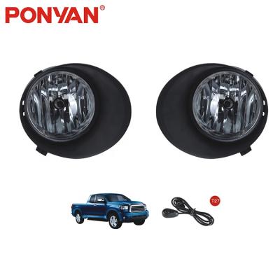 China 55W Metal Car Fog Lights Angel Eyes Car Projector Fog Lights For Toyota TUNDRA 2006-2008 for sale