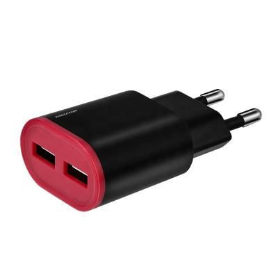 China Portable kc approved 5V 2.1A mobile phone usb charger adapter with korean plug for sale