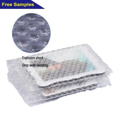 China No Air Leakage Packaging Material Vacuum Fill Pillow Film Wrap Bag Inflatable Air Cushion Bubble Packaging Film for sale