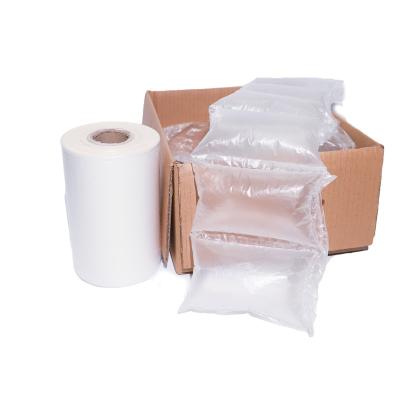 China Waterproof And Shockproof Inflatable Pillow Roll Film Bubble Filler Vacuum Pad Air Gap Packaging Filler for sale