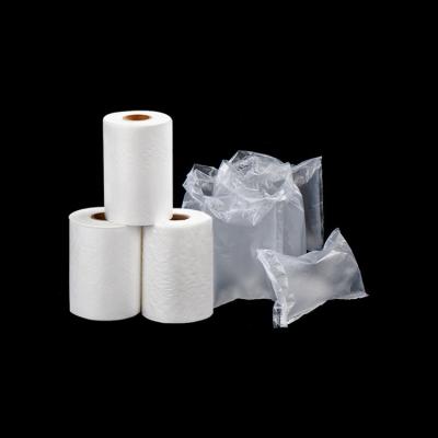 China Waterproof And Shockproof Cheap Inflatable Buffer Bag Packing Material Air Cushion Bubble Film Roll Air Pillow Packing for sale