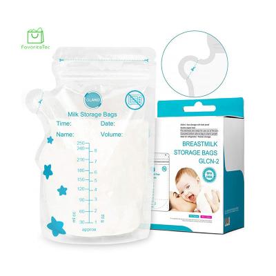 China Wholesale BPA Free Food Holder Zipper Pouch Breastmilk Storage Bag Baby Milk Powder Bag Baby Milk Powder Bag for sale