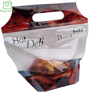 China Logo Printed Plastic Roasted Chicken Customized Aseptic Bags Food Packaging Pouch for sale