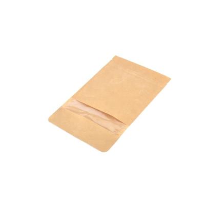 China Brown Kraft Paper Aseptic Moisture Proof Bag Dried Food Packaging Bag for sale