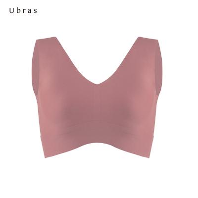 China Chubby Brilliantly Attracting Best Selling UB124099 Cool QUICK DRY Ubras Women's Plus Size Bra for sale