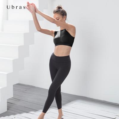 China New Ubras UF11025 QUICK DRY Design Mesh Vest Underwear Sports Gym Ladies Jogging Bra Top for sale