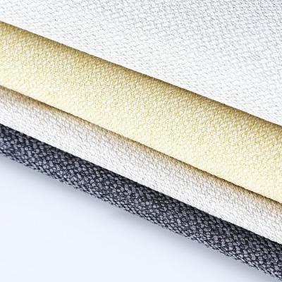 China 100% Windproof Waterproof Anti Pill Cotton Linen Polyester Canvas Polyester Upholstery Home Textile Dobby Curtain Fabric for sale