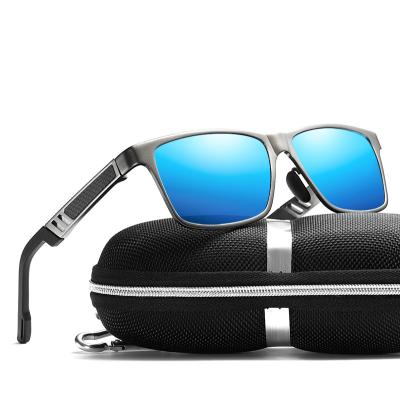 China Rectangle 2021 Rectangular Logo Custom Wholesale Uv 400 Polarized Sunglasses Men for sale