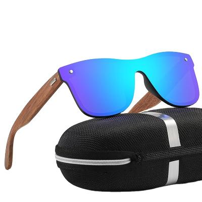 China Fashion Sunglasses Personalized Bamboo Polarized Sunglasses Wholesale Custom Logo for sale