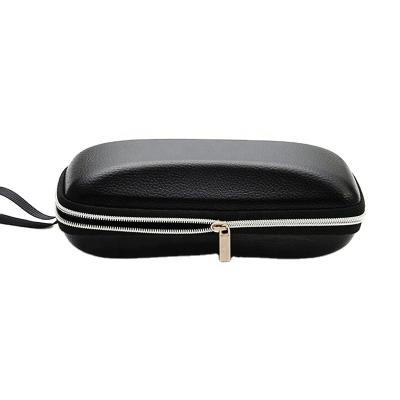 China Leather 2020 Unique Cheap Leather Sunglasses Case Custom Logo for sale