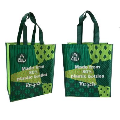 China Recyclable 2023  pp woven bag supplier Environmentally friendly laminated  polypropylene  woven bags custom Woven bags covered with film for sale