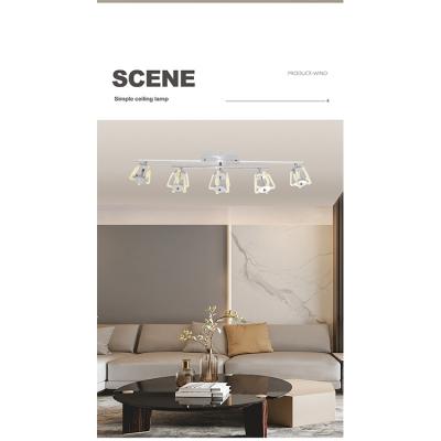 China Modern Stain Creative Individual Home Decoration Lighting Led Kindergarten Kids Room Bedroom Crystal Ceiling Lamp Mount for sale