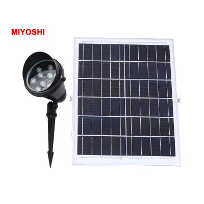 China Outdoor Led Solar Powered Garden Spot Light Safety Lights Ip65 Waterproof Solar Led Garden Light for sale