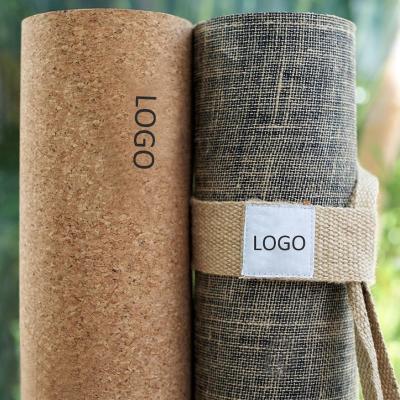 China Yoga Exercises Gym Rubber Mat 2021 New China Organic Custom Jute for sale