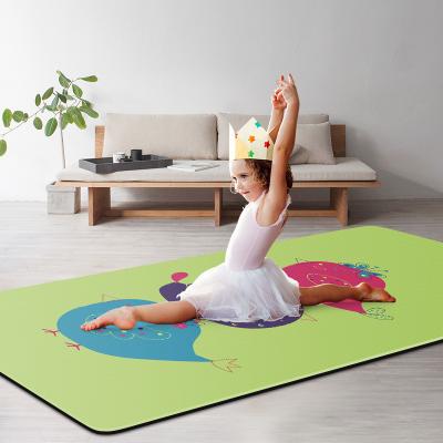 China Hot sale eco pattern yoga custom printed strip mat yoga kids yoga mat for kids for sale