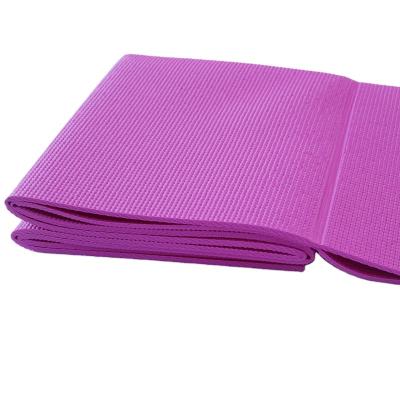 China Yoga Exercises MOWIN Custom Gym PVC Outdoor Foldable Mats For Yoga for sale