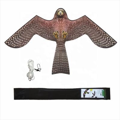 China New simulation polyester eagle bird alert bird kite eagle bird farming kite chinese cheap safari kite for sale