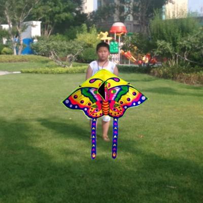 China Polyester butterfly kids kite stitching butterfly kite lovely modeling butterfly kite for sale