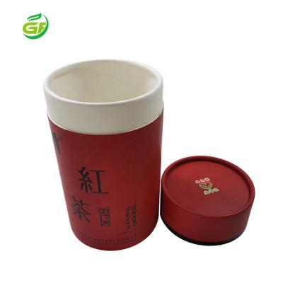 China Recyclable Luxury Round Empty Chinese Tea Box Cover Cardboard Paper Twist Up Tubes Container Packaging Custom Pink Tube Box Kraft Paper Jar for sale