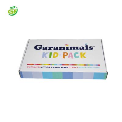 China Recyclable Custom Corrugated Mailer Mailer Box Full Color Printing Logo Colorful Mailer Cardboard Box For Wax Crayon for sale