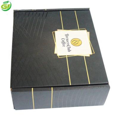 China Recyclable Luxury Custom Logo Printed Paper Box Mailer Gift Box For Bean Shoes Cosmetics Perfume Coffee Packing Case Monthly Use for sale