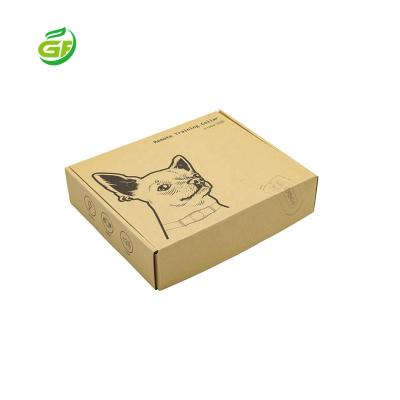 China Custom Recycled Dog Cat Hamster Pet Box Glue Paper Packaging Materials Cat Toy Set Gift Box Pet Supply Gift Box Fancy Printing Pet Medicine Product Box for sale