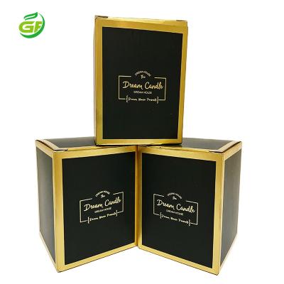 China Recycled Materials Professional Factory Printed Gift Box Customized Empty Boxes For Candle Cardboard Box For Perfume 50ml for sale