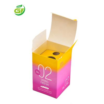 China Recyclable CMYK Printing Color Box Custom Packing Foldable Paper Face Cream Packaging For Personal Care Gift Box Skin Care for sale