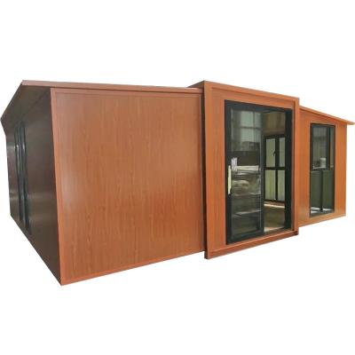 China Modern Expandable Movable House Steel Structure Wall Sandwich Panel Detachable Container House for sale