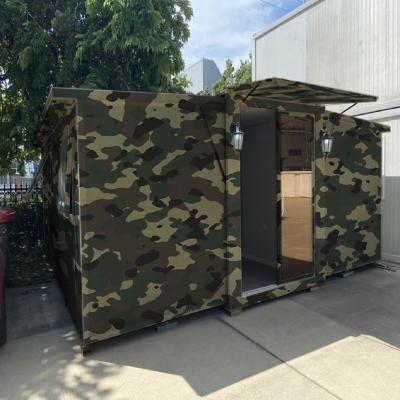 China Modern Easy Assemble Custom Design 20/40ft Modular Homes For Army Mobile Expandable Shipping Container Home for sale