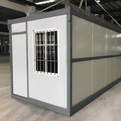 China Cheap Folding Prefab House Metal Living Container Ready Made House 20ft Times Waterproof for sale