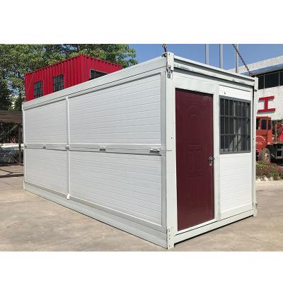 China Modern Hot Steel Frame Prefab Folding Container House for sale