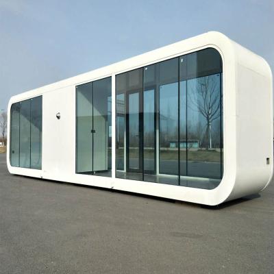 China Customized 20ft Container High Quality Movable Modular Office Living Room Modern Prefab Home House for sale