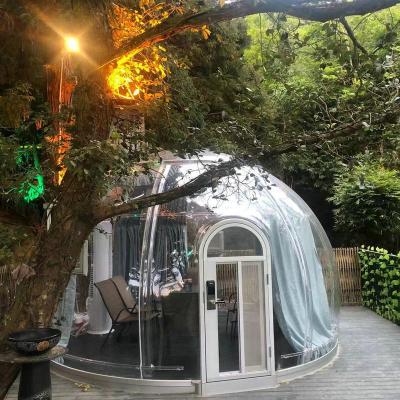 China Modern Outdoor Star Room Polycarbonate Geodesic Dome Tent House Prefab Clear Bubble Room Glamping Bubble Room for sale