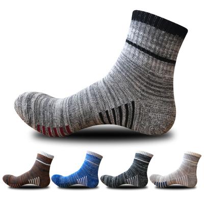 China XZ autumn and winter antibacterial socks new hairy and thickened outdoor sports socks mountaine socks wholesale for sale