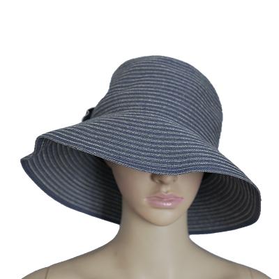 China Eco-Friendly Travel Straw Cap For Both Sun Straw Hat Beach Paper Men Customize Logo Summer Straw and Women for sale