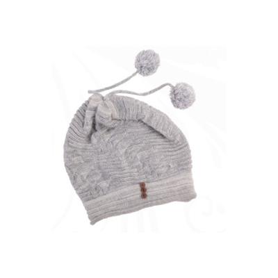 China New Arrival Wool Beanie Knitted Hat Wholesale Women's Popular Cashmere Beanie Knit Hat Winter COMMON for sale