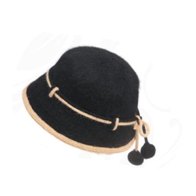 China Wholesale Free Shipping COMMON Plush Travel Rabbit Hair Bucket Warm Imitation Hat For Women for sale