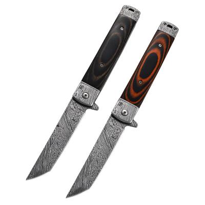 China Custom Handmade Non-variable Survival Stainless Steel Knife Multifunctional Knife Outdoor Folding Wooden Folding Knife for sale