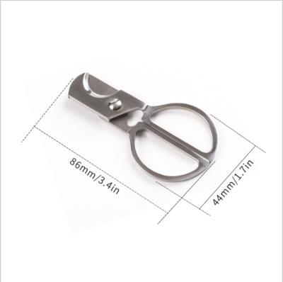 China RHot Modern Selling Accessories Cuban Tool Men's Tool Stainless Steel Cigar Cutter Portable Double Blade Cigar Gift for sale