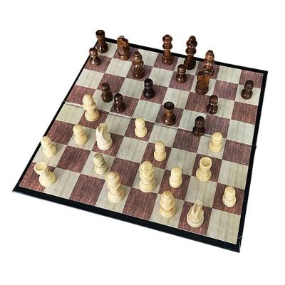 China Hot Selling Glass Chess Board Game Gift Wooden Adult Children Game Adult Wooden Set for sale