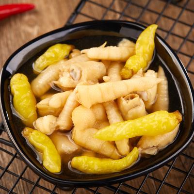 China Low-CARB Snack Meat, Marinated Pepper Chicken Feet, 70g for sale