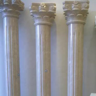 China Hot Sale Classic China Roman Column Classic Marble Pillar for Hotel Palace Villa Project for sale