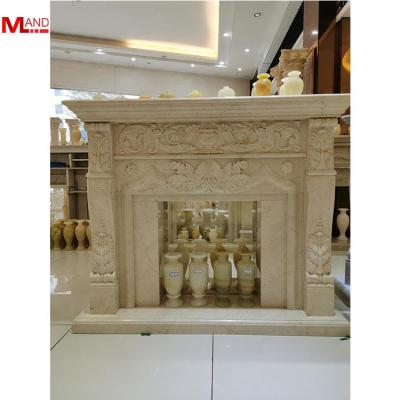 China Different models of modern design of the marble fireplace for sale