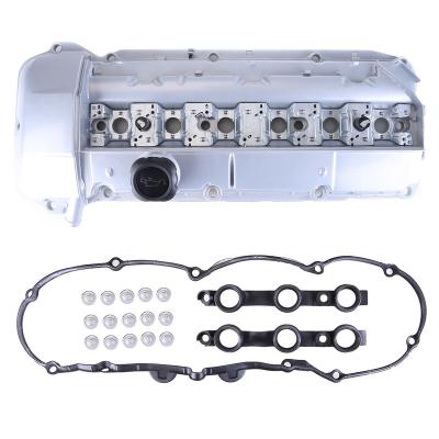 China ALUMINUM Valve Cover w/ Gasket Fit For 98-02 BMW E39 525i 528i E46 325i 328i 330i X5 11121437395 11121432928 76.2*41*21cm/30*16*8.3in for sale