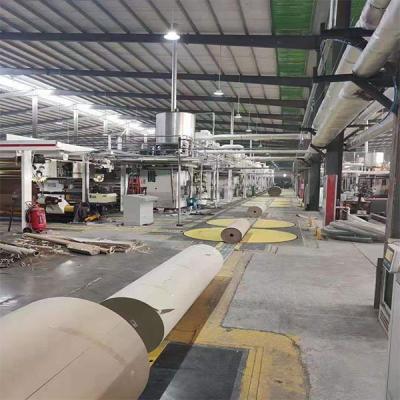 China Cardboard Packaging Factory High Performance Automatic Corrugated Cardboard Production Line Corrugated Paper Sheet Making Production Line for sale