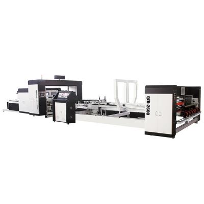 China Automatic Printing Machine Cardboard Box Folding Gluing Machine Cardboard Box Gluer Folding Machine for sale