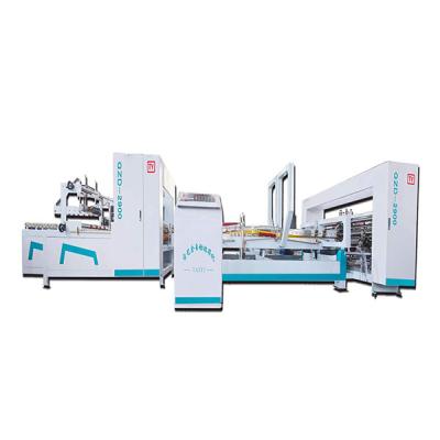 China High Quality Automatic Easy Working Cardboard Folding Folder Folder Gluer Gluer Machine for sale