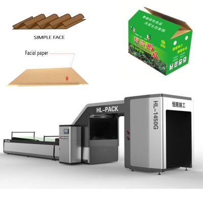 China machinery & Corrugated Material Sheet Gluing Machine / Manual Laminating Machine For Corrugated Cardboard for sale